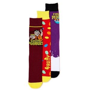 Fruity Pebbles and Cocoa Pebbles Crew Socks